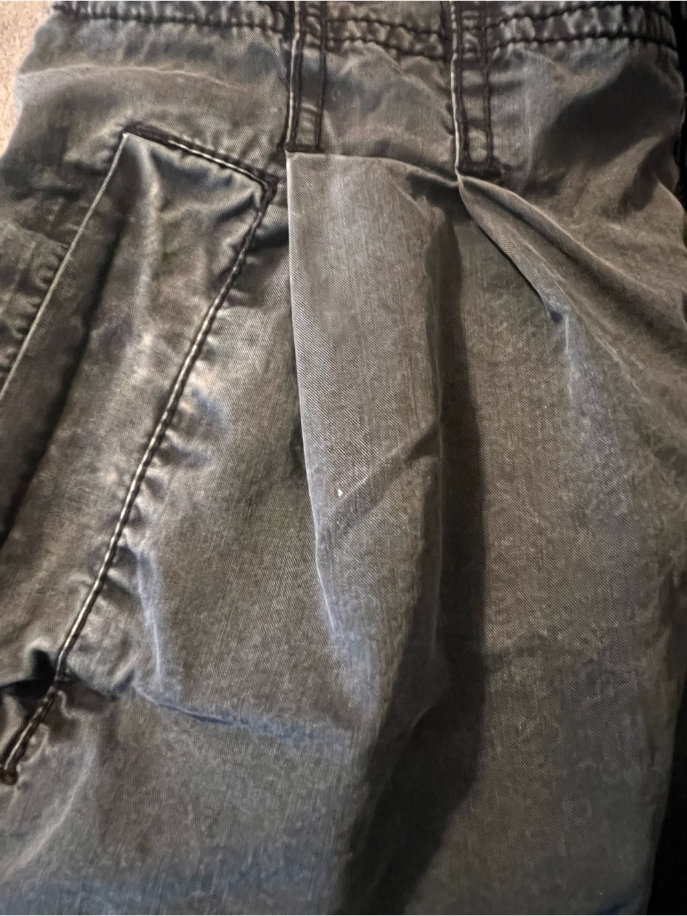 Free People Black High-Waist Paperbag Shorts - Picture 4 of 7